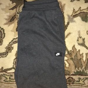 Nike dark grey sweat pants
